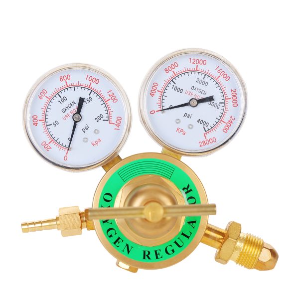 American Type Oxygen/ Acetylene Gas Regulator Medium Duty with Brass Cover