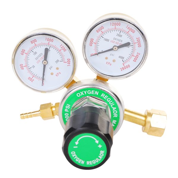 American Type Oxygen/ Acetylene Regulator Medium Duty with Steel Cover