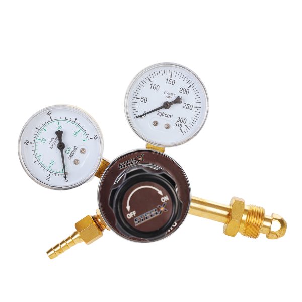 Brazil Type Oxygen/ Acetylene/ CO2/ Argon/ Nitrogen Gas Regulator - Image 2