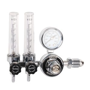 Flowmeter Regulator Argon/ CO2 Regulator with Dual-Tube