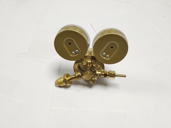American Type Oxygen/ Acetylene Gas Regulator Medium Duty with Brass Cover - Image 7